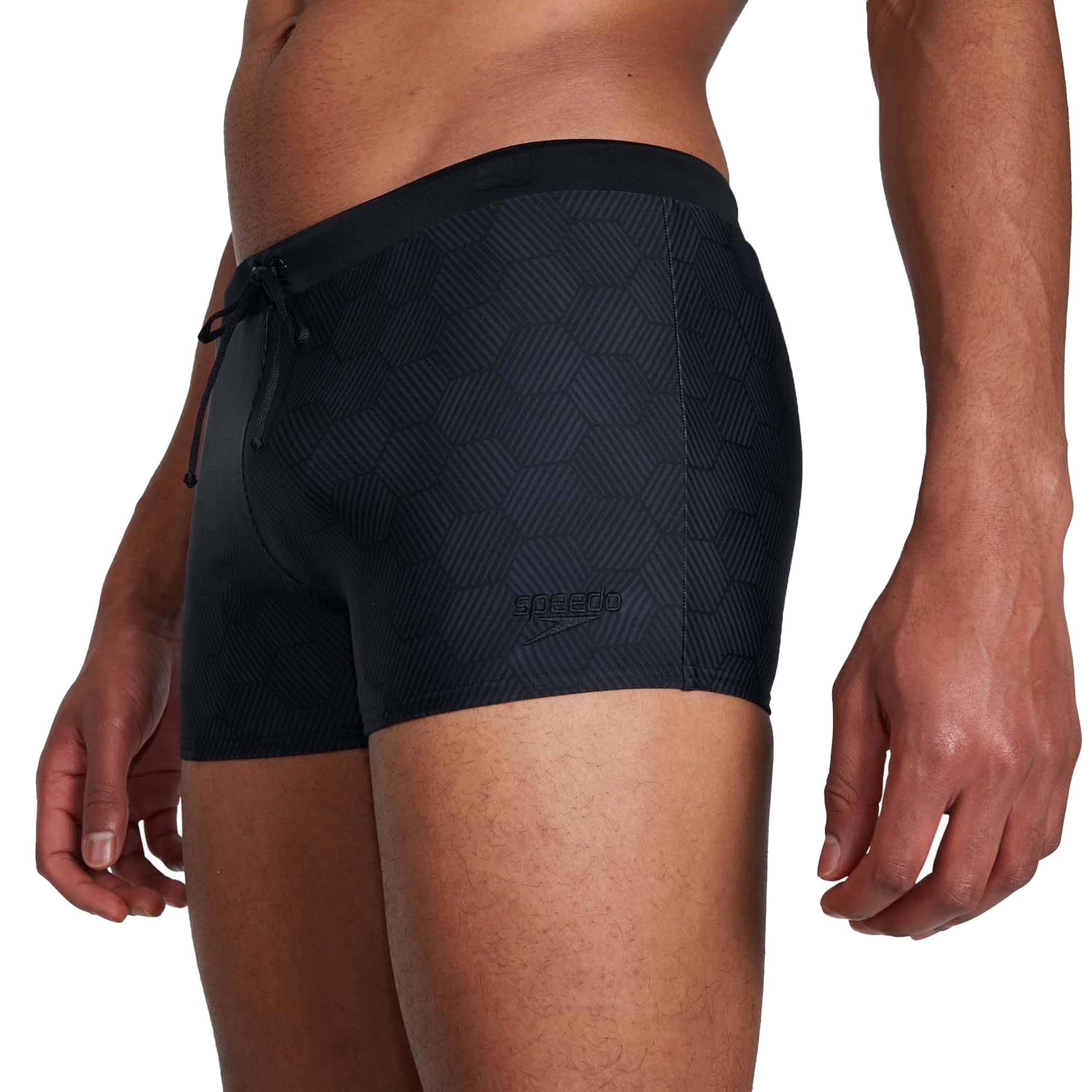 Black-Grey - Lifestyle - Speedo Mens Valmilton Jammer Swim Shorts