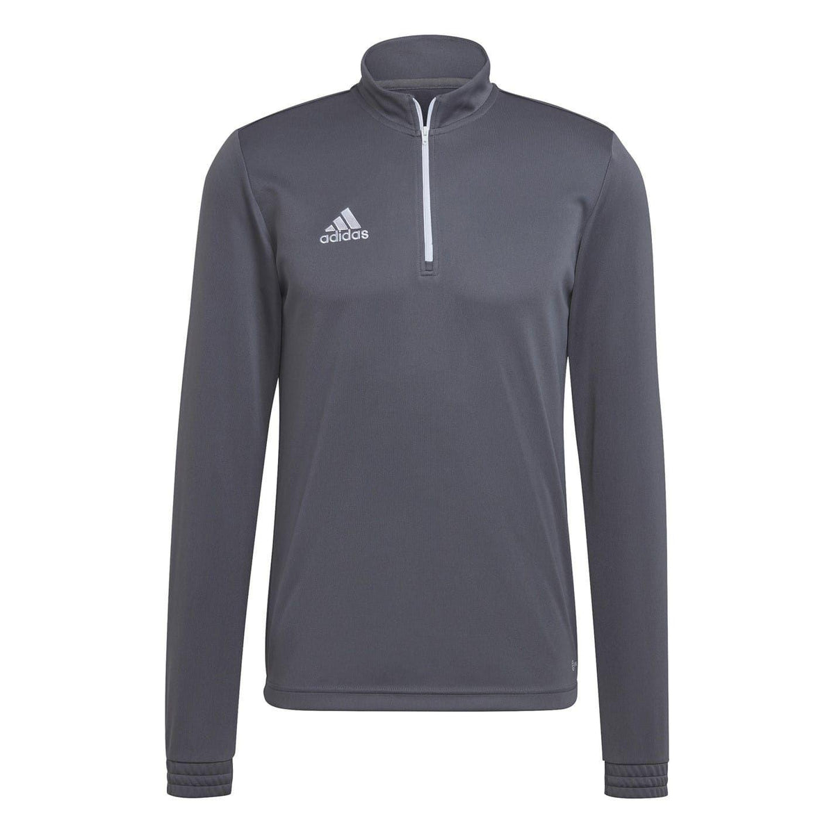 Grey - Front - Adidas Mens Logo Polyester Track Top