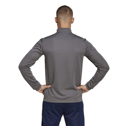 Grey - Lifestyle - Adidas Mens Logo Polyester Track Top