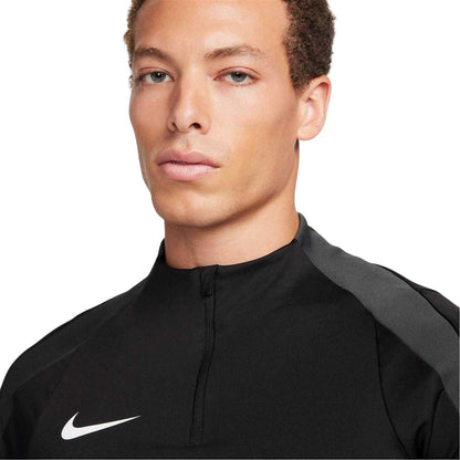 Black-White - Side - Nike Mens Strike Drill Top