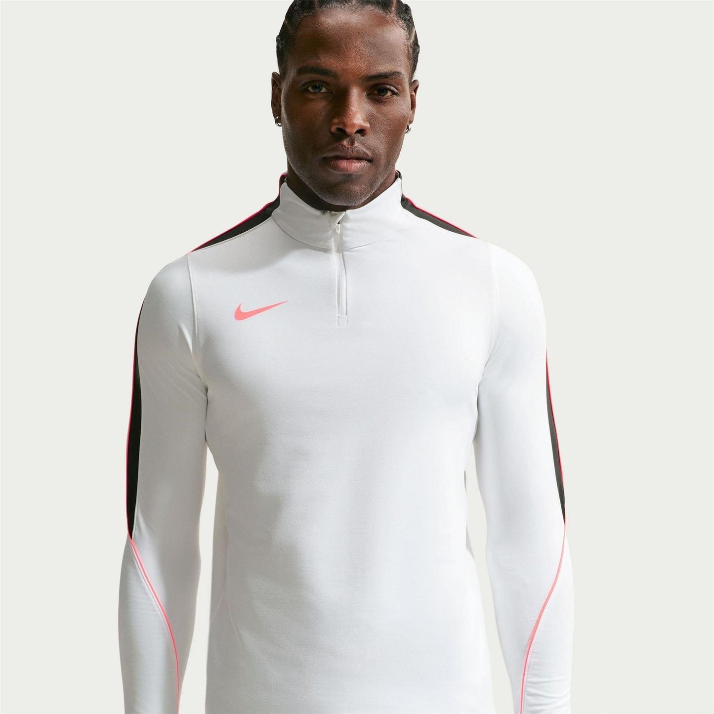 Grey - Front - Nike Mens Strike Drill Top