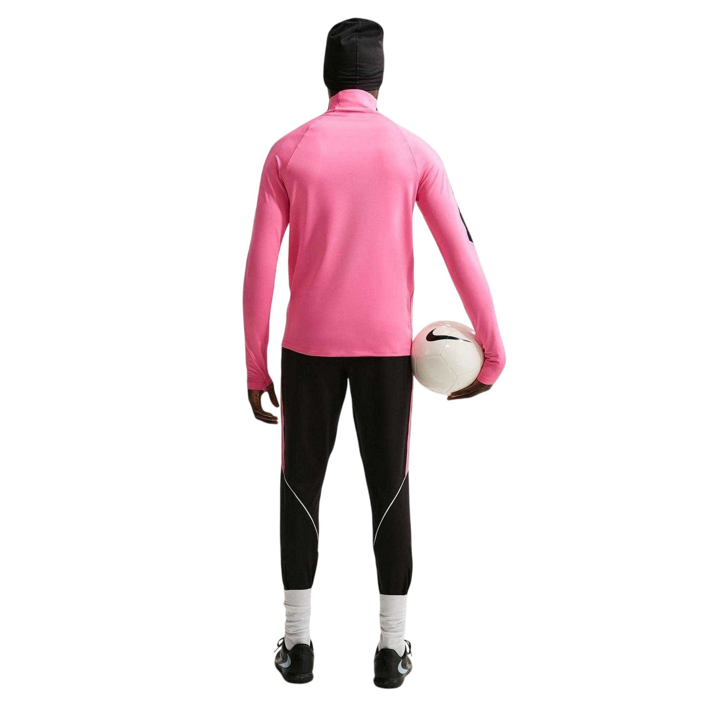 Pink-Black - Back - Nike Mens Strike Drill Top