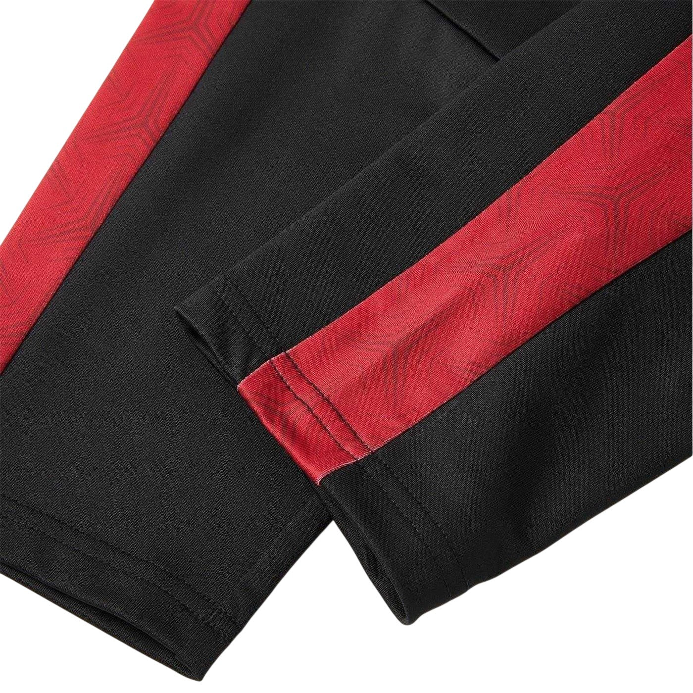Black - Lifestyle - Kelme Childrens-Kids Colour Block Tapered Jogging Bottoms