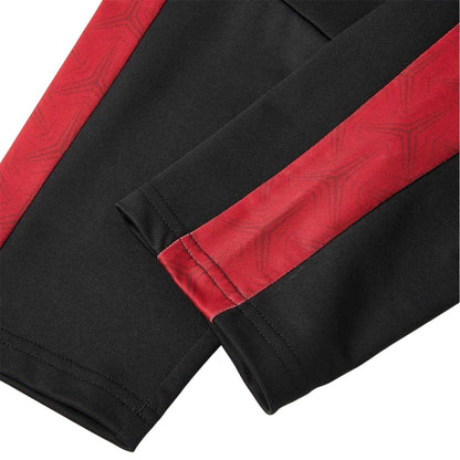 Black - Lifestyle - Kelme Childrens-Kids Colour Block Tapered Jogging Bottoms
