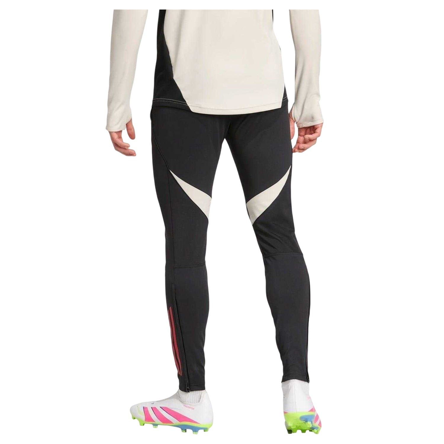Black - Back - Adidas Unisex Adult Liverpool FC Training Jogging Bottoms