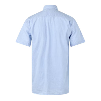 White - Back - Lacoste Mens Regular Short-Sleeved Shirt