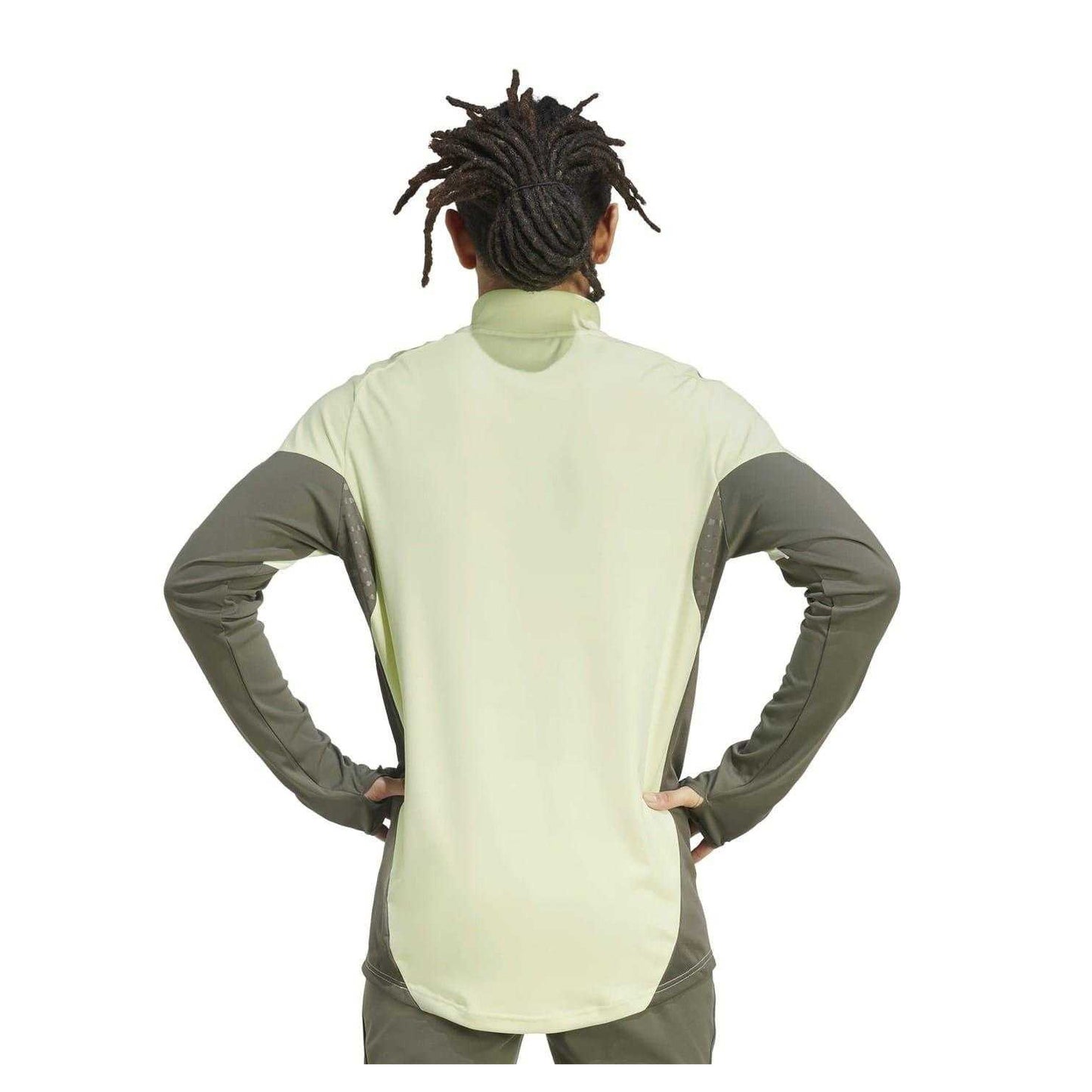 Green - Back - Adidas Mens Real Madrid CF Training Track Top
