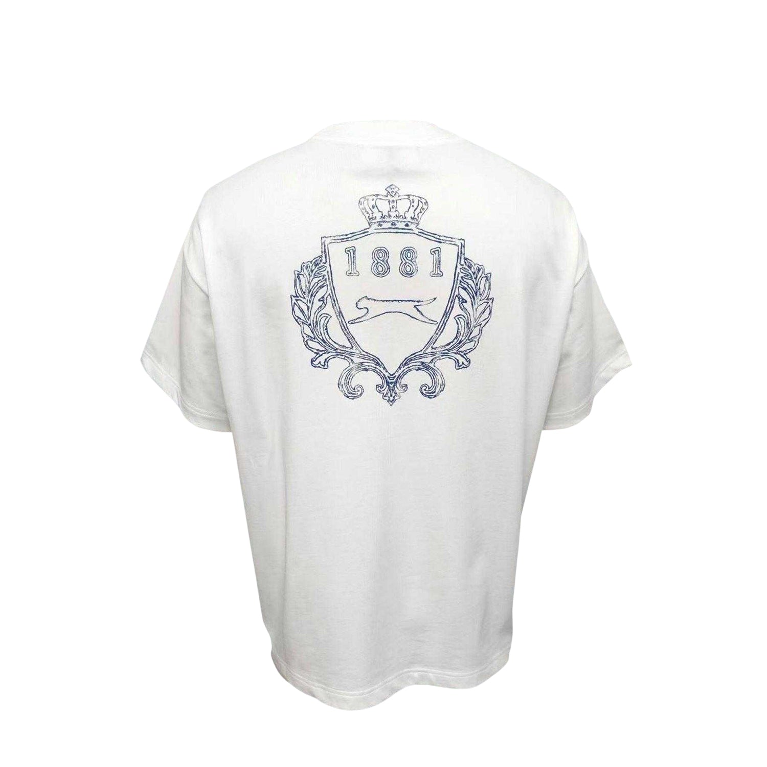 White - Back - Slazenger Mens Off-Court Emblem T-Shirt