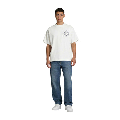 White - Side - Slazenger Mens Off-Court Emblem T-Shirt