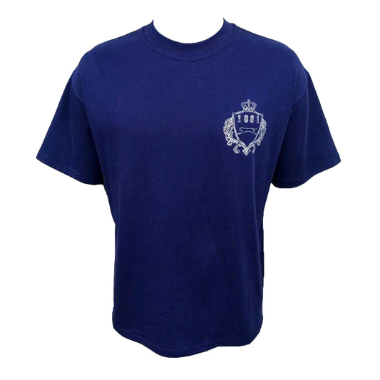Blue - Front - Slazenger Mens Off-Court Emblem T-Shirt