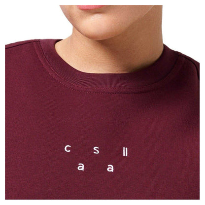 Red - Side - Casall Womens-Ladies Crew Neck Boxy Top