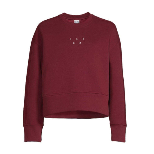 Red - Front - Casall Womens-Ladies Crew Neck Boxy Top