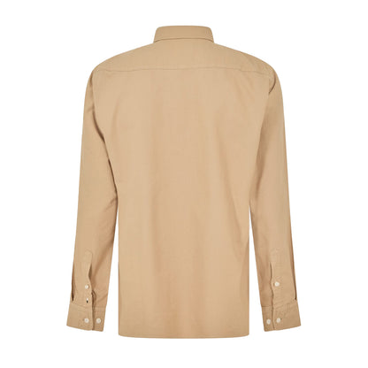 Light Beige - Back - Boss Mens Long-Sleeved Button-Down Shirt