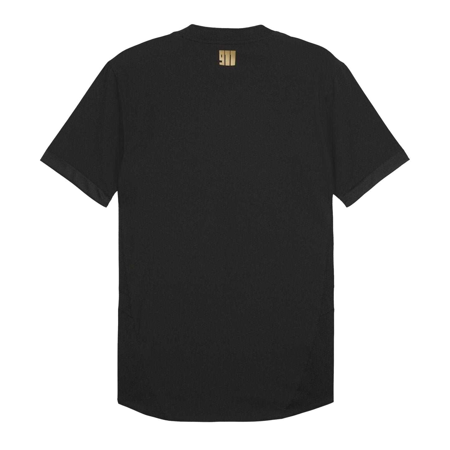 Olive - Back - Puma Mens Porsche Spirit Checkerboard T-Shirt