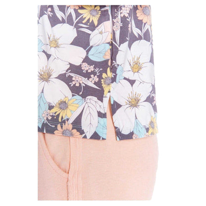 Multicoloured - Side - PJ Salvage Womens-Ladies Salvage Floral Relaxed Fit Shirt