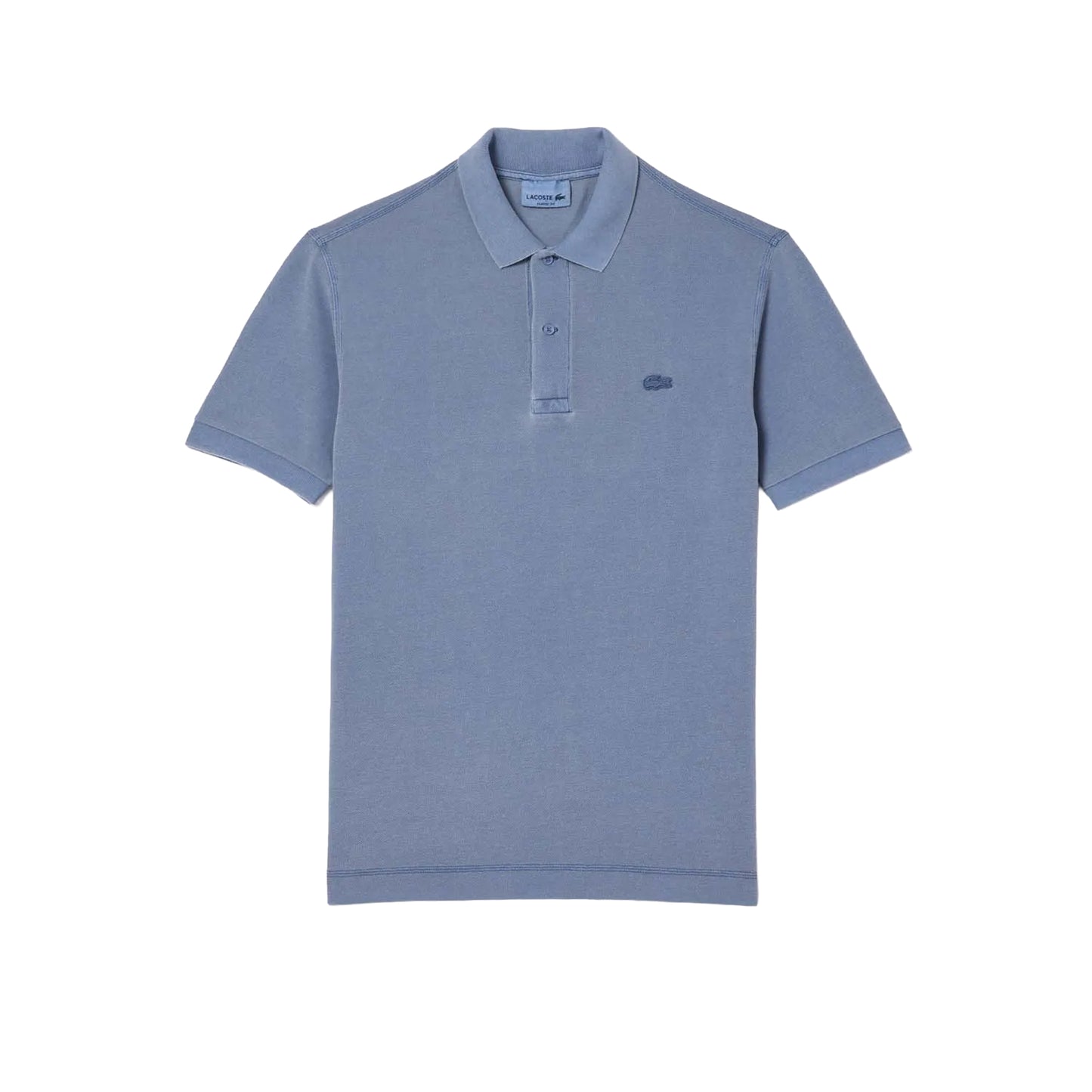 Stone - Front - Lacoste Unisex Adult Natural Dyed Classic Polo Shirt