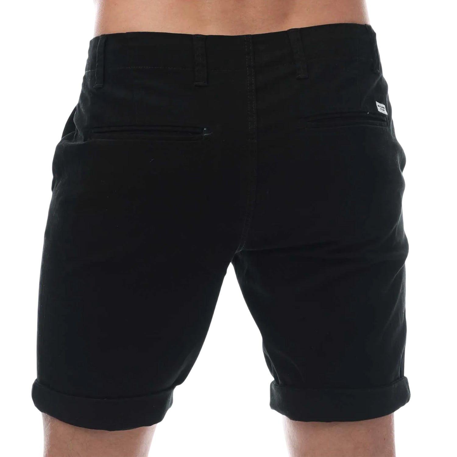 Black - Back - Jack And Jones Mens Fred Shorts