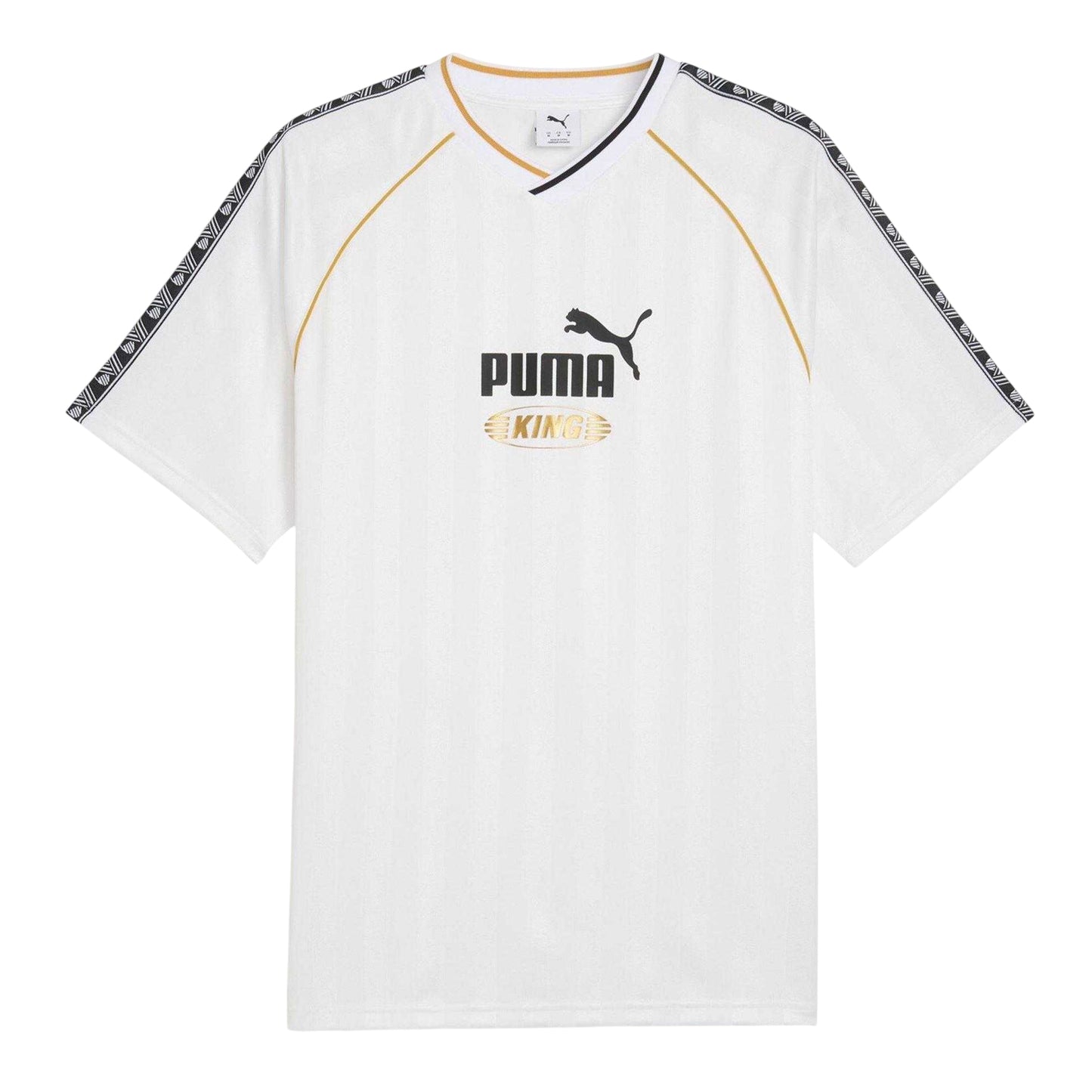 Puma White - Front - Puma Mens King V Neck T-Shirt