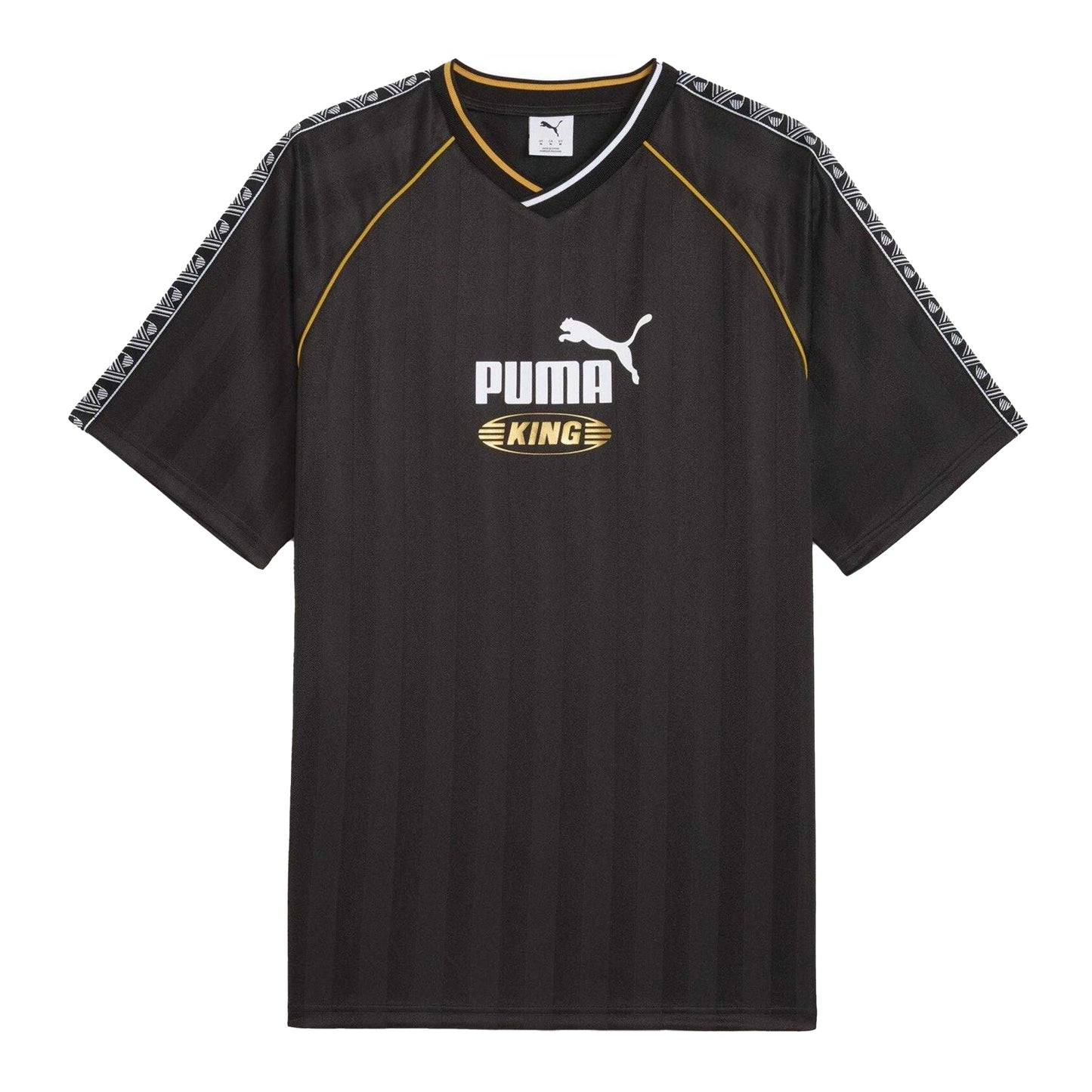 Puma Black - Front - Puma Mens King V Neck T-Shirt