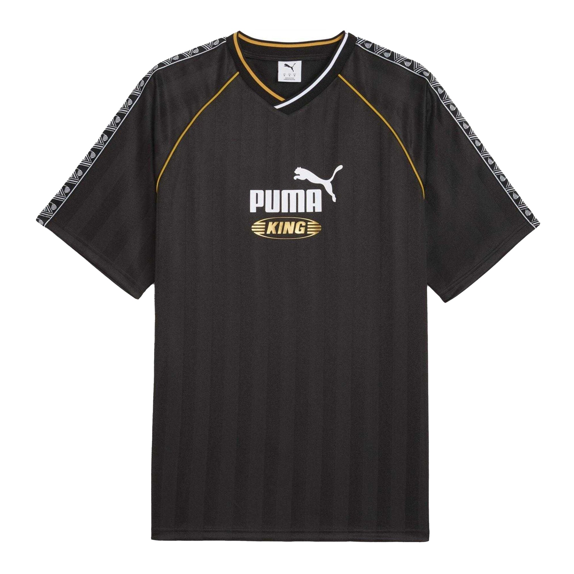 Puma Black - Front - Puma Mens King V Neck T-Shirt