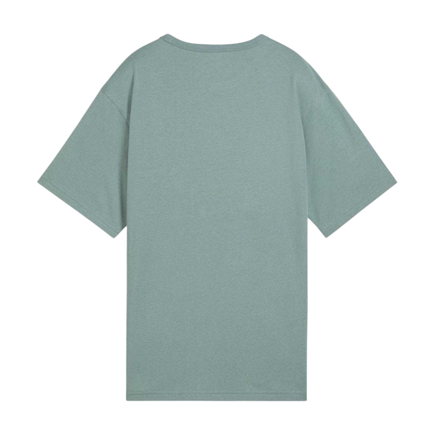 Green - Back - Puma Mens Graphic Logo Relaxed Fit T-Shirt