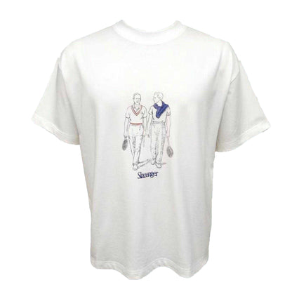 White - Front - Slazenger Mens Off-Court Warm Down Regular T-Shirt