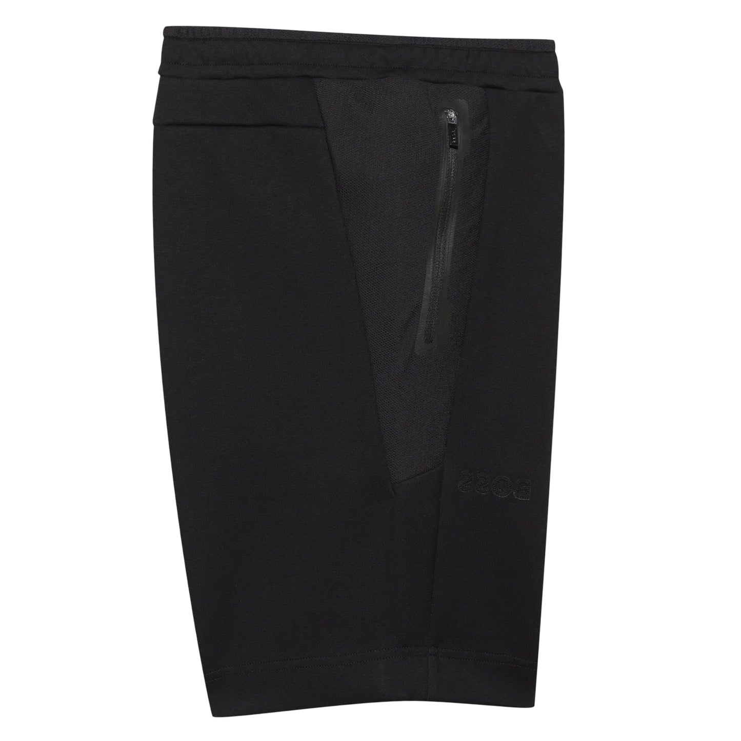 Black - Back - Boss Mens Headlo 1 Fleece Shorts