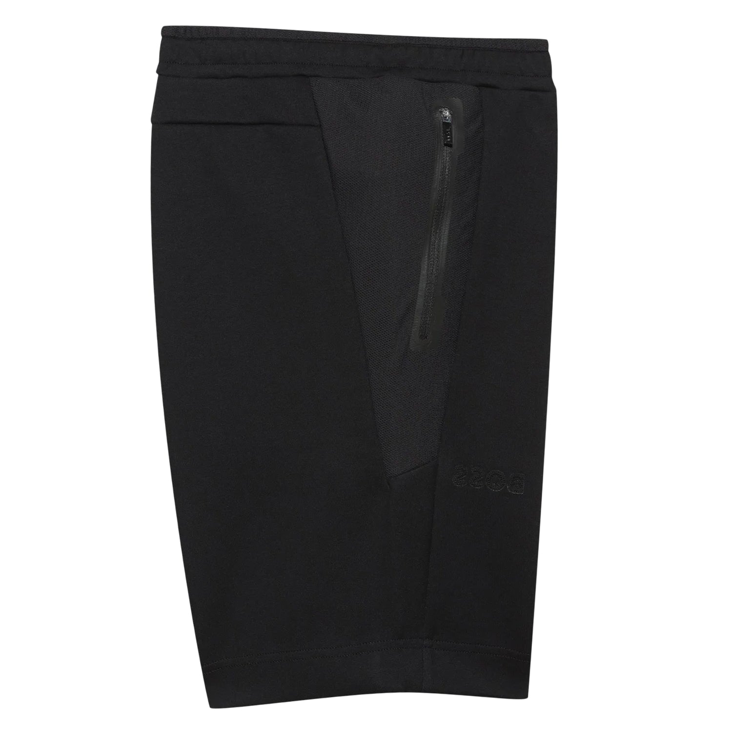 Black - Back - Boss Mens Headlo 1 Fleece Shorts