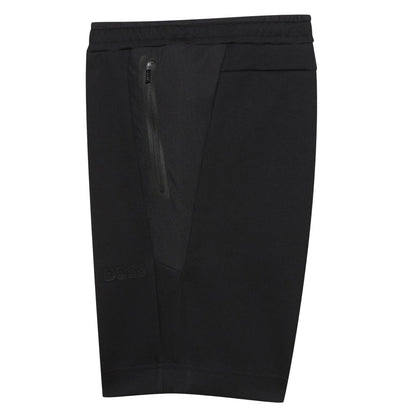 Black - Side - Boss Mens Headlo 1 Fleece Shorts