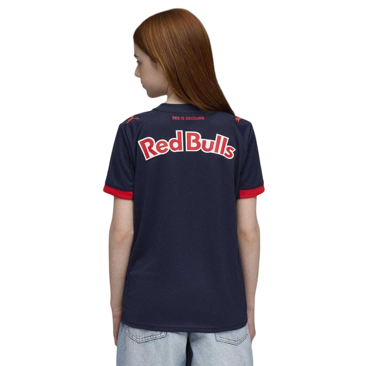 Navy-Red - Lifestyle - FC Red Bull Salzberg Childrens-Kids Puma Away Shirt