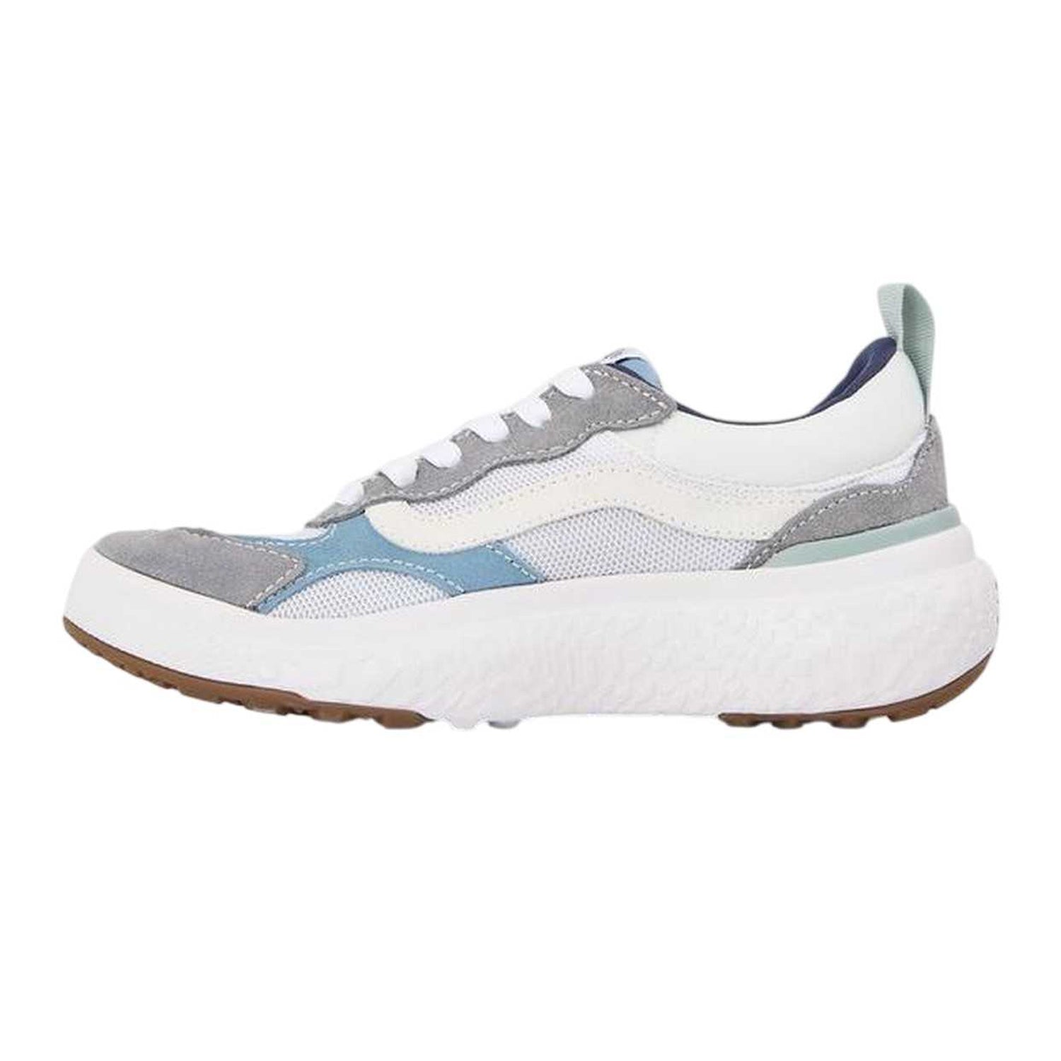 Blue - Back - Vans Womens-Ladies Neo VR3 Suede Trainers