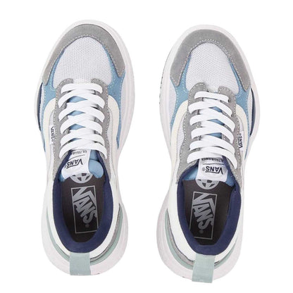 Blue - Side - Vans Womens-Ladies Neo VR3 Suede Trainers