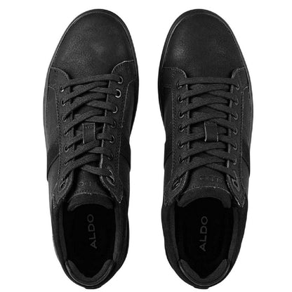 Black - Side - Aldo Mens Koisen Flat Trainers
