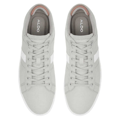 Grey - Side - Aldo Mens Koisen Flat Trainers