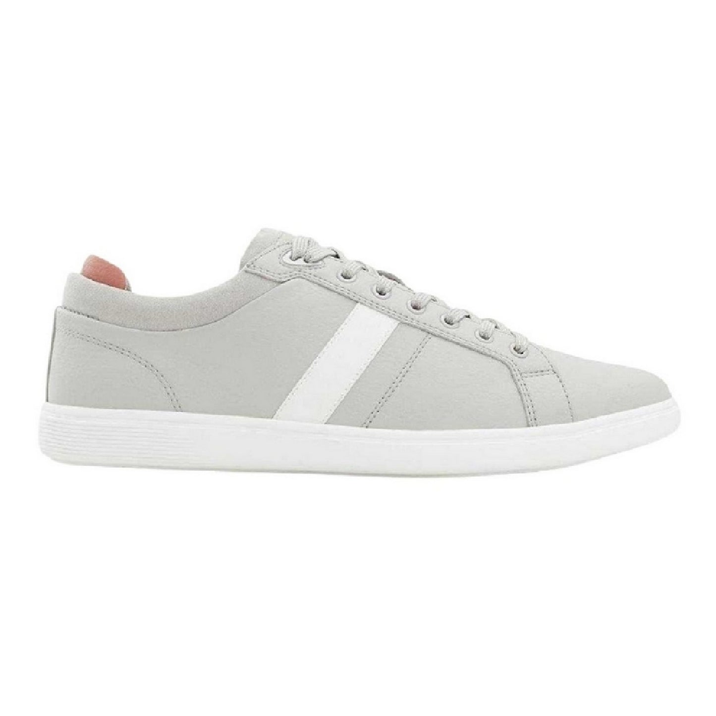 Grey - Pack Shot - Aldo Mens Koisen Flat Trainers
