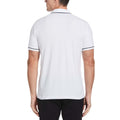 White - Back - Original Penguin Mens Earl Cotton Pique Polo Shirt