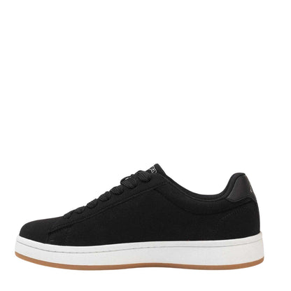 Black-White - Back - Kappa Mens Caccamo Flat Trainers