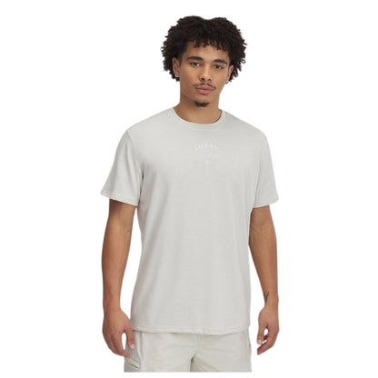 White - Front - Under Armour Mens Curry Logo Regular T-Shirt