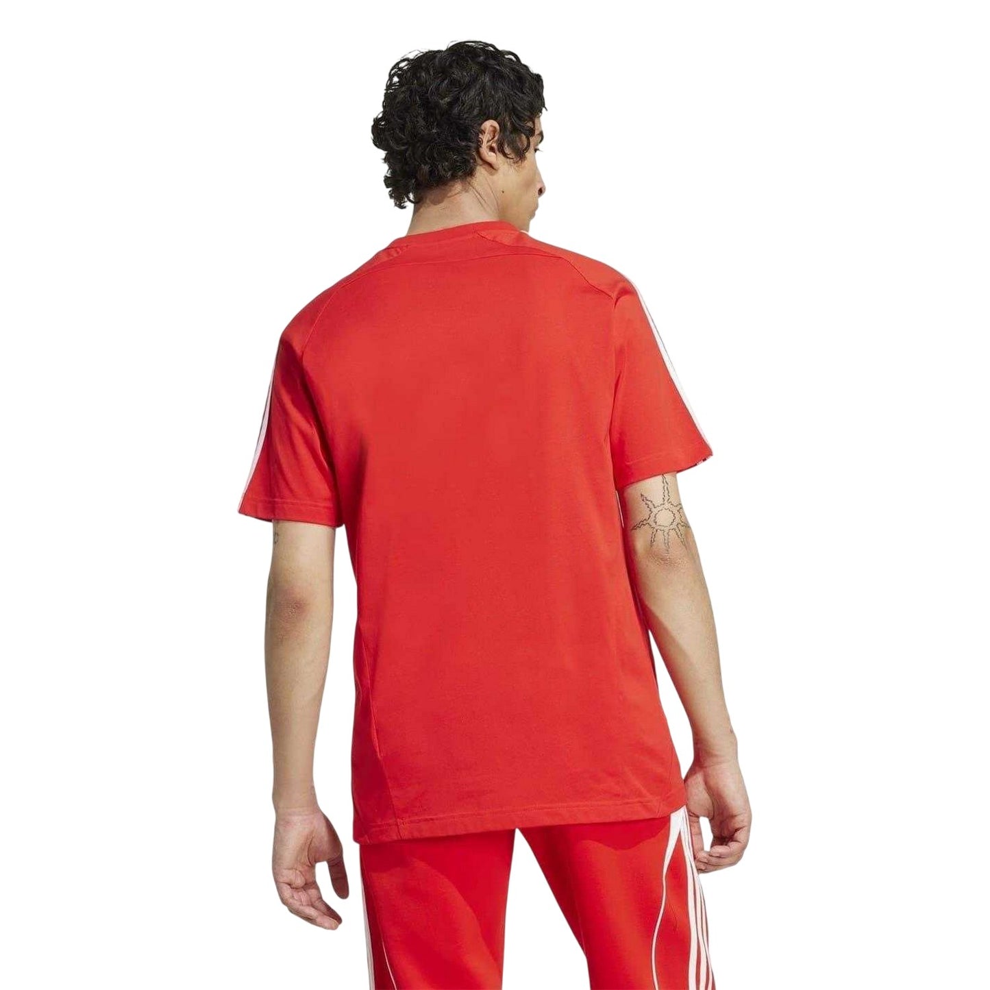 Red-White - Back - Puma Unisex Adult FC Bayern Munich T-Shirt