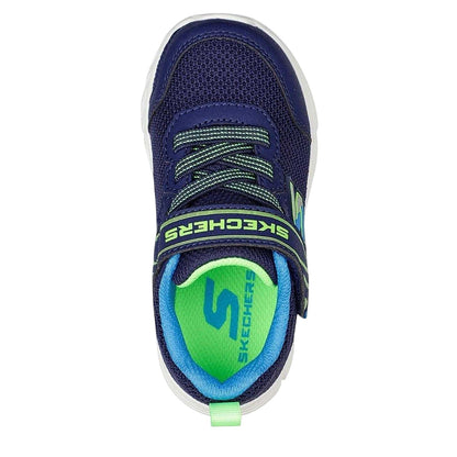 Navy-Lime - Lifestyle - Skechers Boys Comfy Flex Trainers
