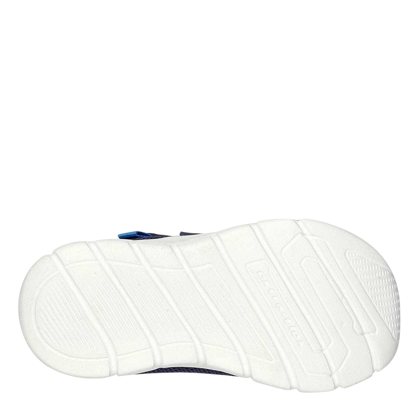 Navy-Lime - Pack Shot - Skechers Boys Comfy Flex Trainers