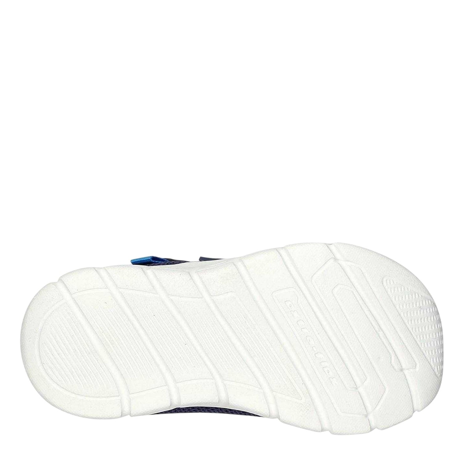 Navy-Lime - Pack Shot - Skechers Boys Comfy Flex Trainers