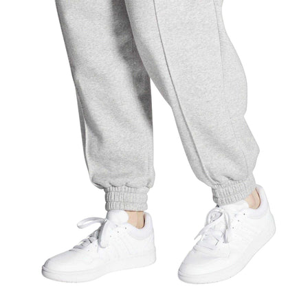 White - Side - Adidas Womens-Ladies Hoops 3.0 Trainers