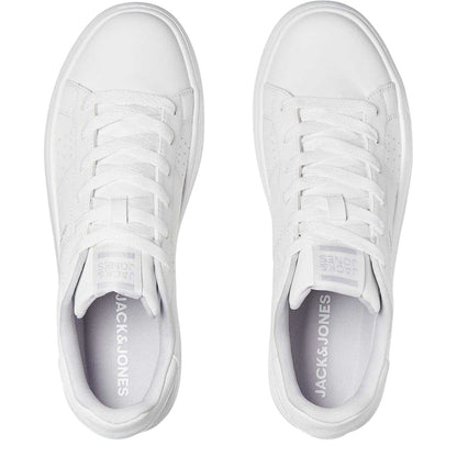 White - Side - Jack And Jones Mens Ealing Trainers