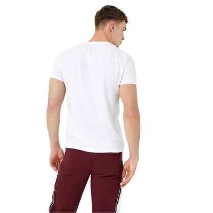 White - Back - Jack Wills Mens Ayleford Logo Chest Pocket T-Shirt