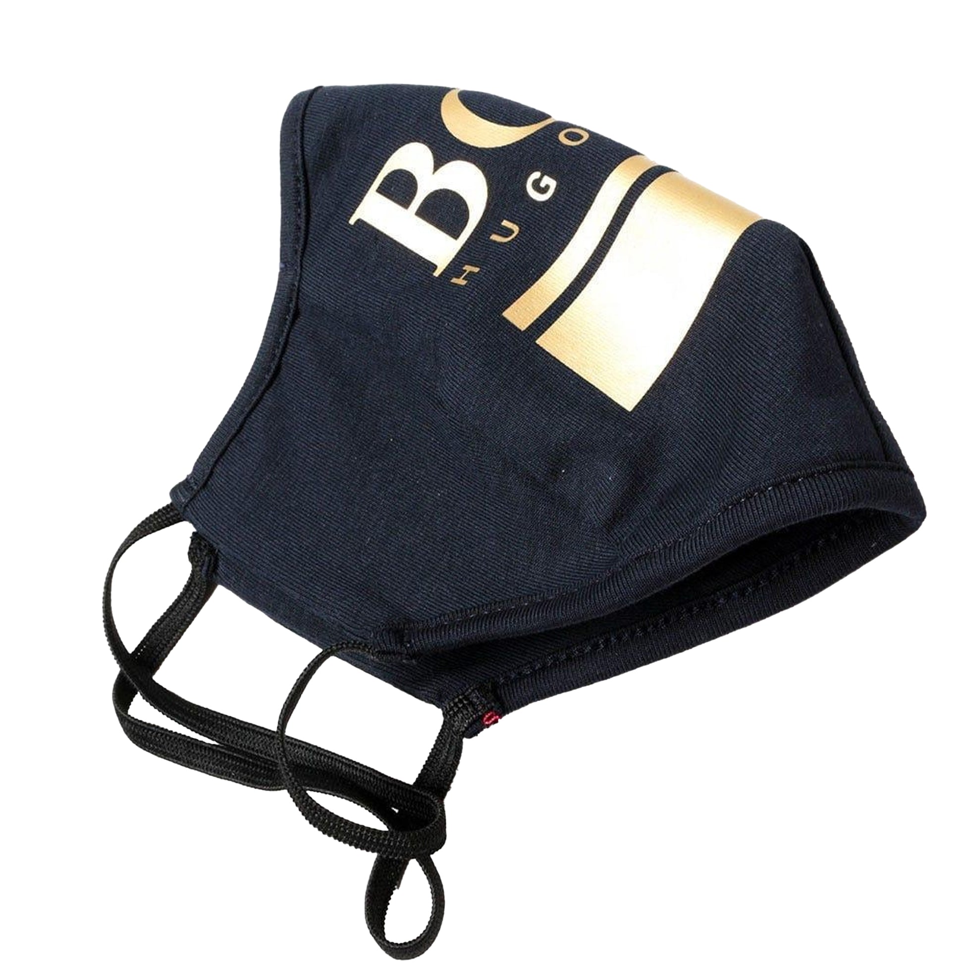 Navy - Back - Boss Unisex Adult Logo Face Mask