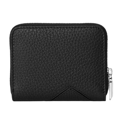 Black - Back - Tiffany & Co Womens-Ladies Leather Wallet
