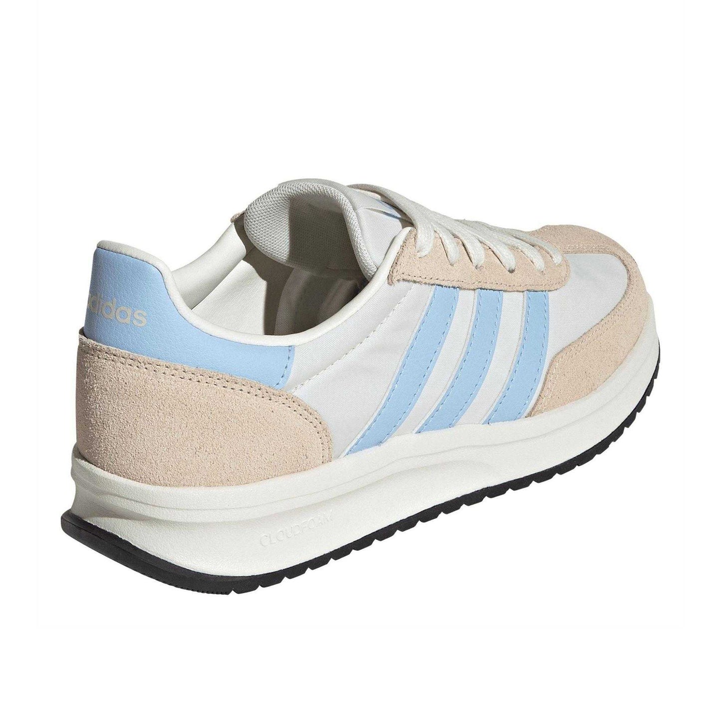 Off White - Back - Adidas Womens-Ladies Run 70s 2.0 Suede Trainers
