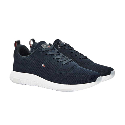 Sky Blue - Front - Tommy Hilfiger Mens Tevo Run Running Trainers