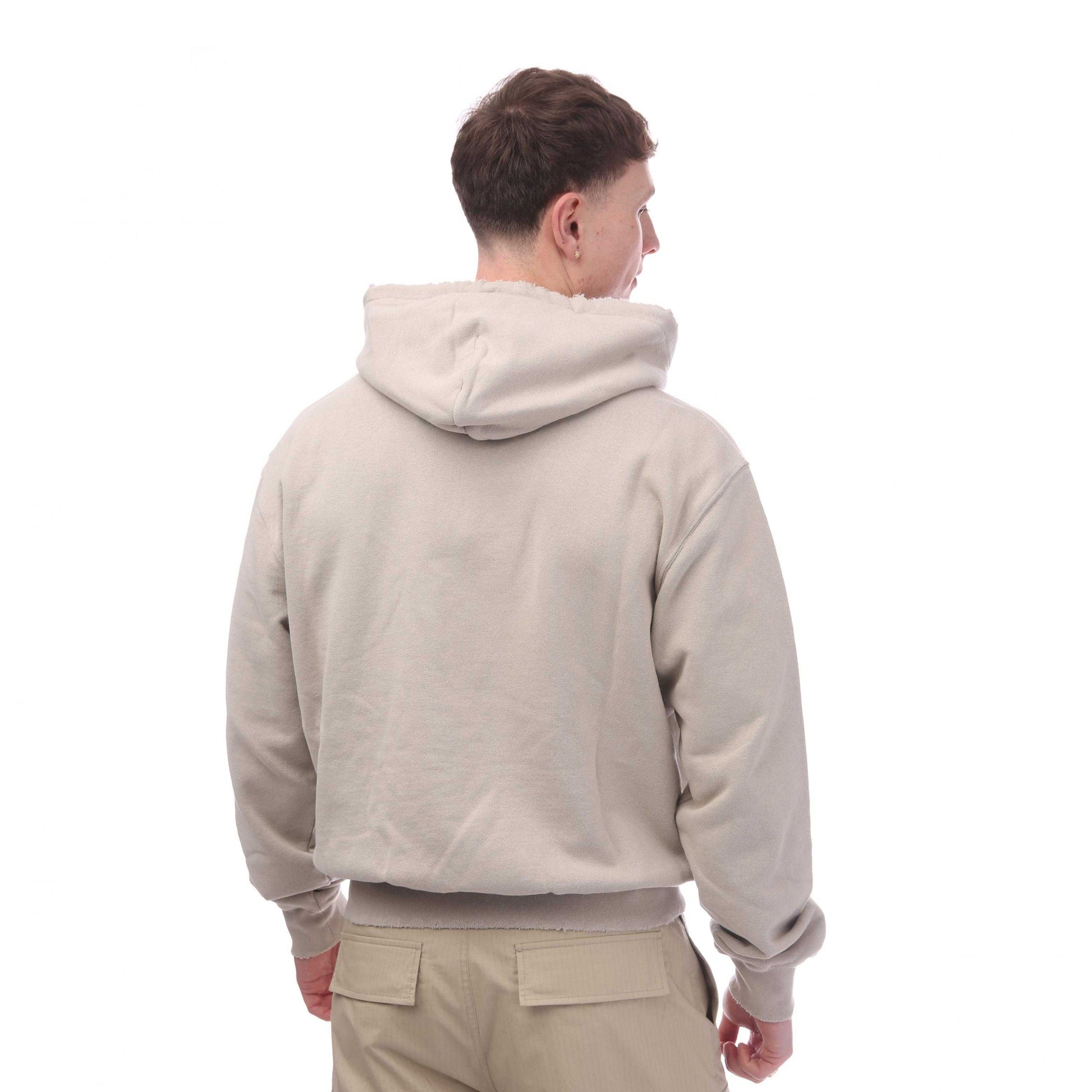 Grey Blue - Back - Heron Preston Mens CTNMB Hoodie